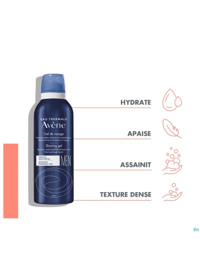 Avene Men Gel Rasage 150ml Nf