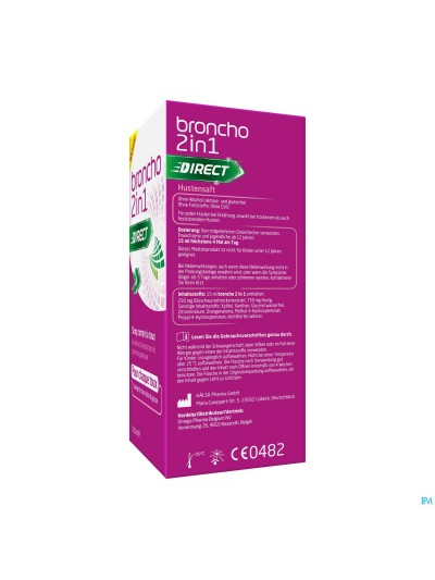Bronchostop Bronchodirect Cough Syrup 120ml