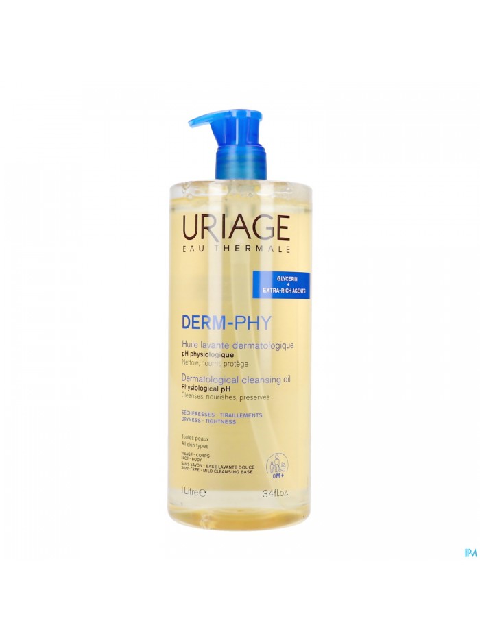 Uriage Dermo-phy Dermatologische Reinigingsolie 1l