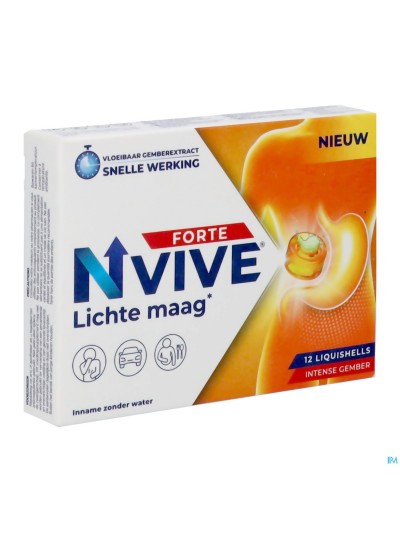 Nvive Estomac Leger Forte Liquishells 12