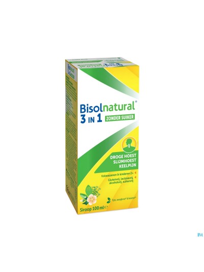 Bisolnatural Siroop Z/suiker 100ml