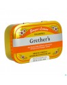 Grether's Suikervrij Pastilles Gember-citroen 110g