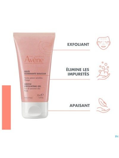 Avene Essentiels Gelee Gommante Visage 50ml