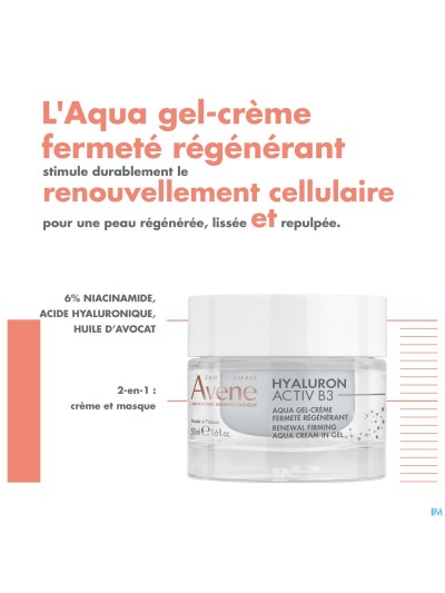 Avene Hyaluron Activ B3 Aqua Gel-cr Reg. Cell 50ml
