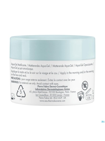 Avene Cleanance Matterende Aqua Gel 50ml