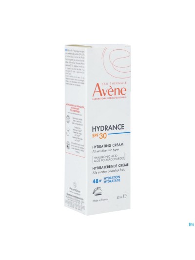 Avene Hydrance Spf30 Creme 40ml