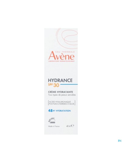 Avene Hydrance Spf30 Creme 40ml