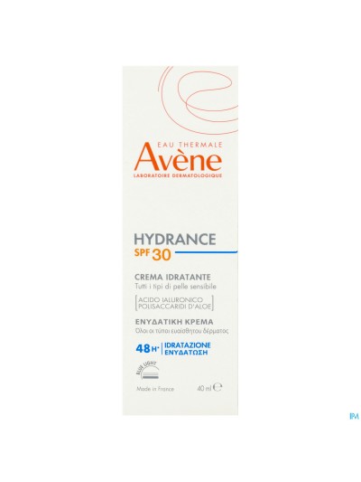 Avene Hydrance Spf30 Creme 40ml
