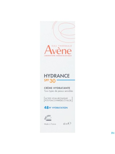 Avene Hydrance Spf30 Creme 40ml