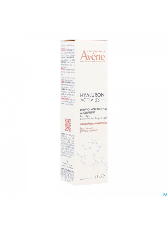 Avene Hyaluron Activ B3 Driev.corr.oogverz.15ml Nf