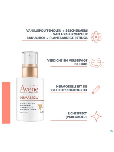 Avene Dermabsolu Serum Geconc. Resculpting 30ml