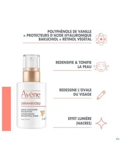 Avene Dermabsolu Serum Concentre Resculptant 30ml