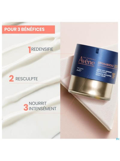 Avene Dermabsolu Nuit Creme Resculptante 40ml