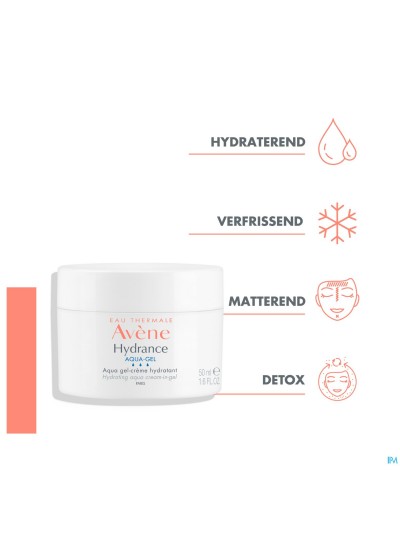Avene Hydrance Aqua Gel Creme Hydratante 50ml