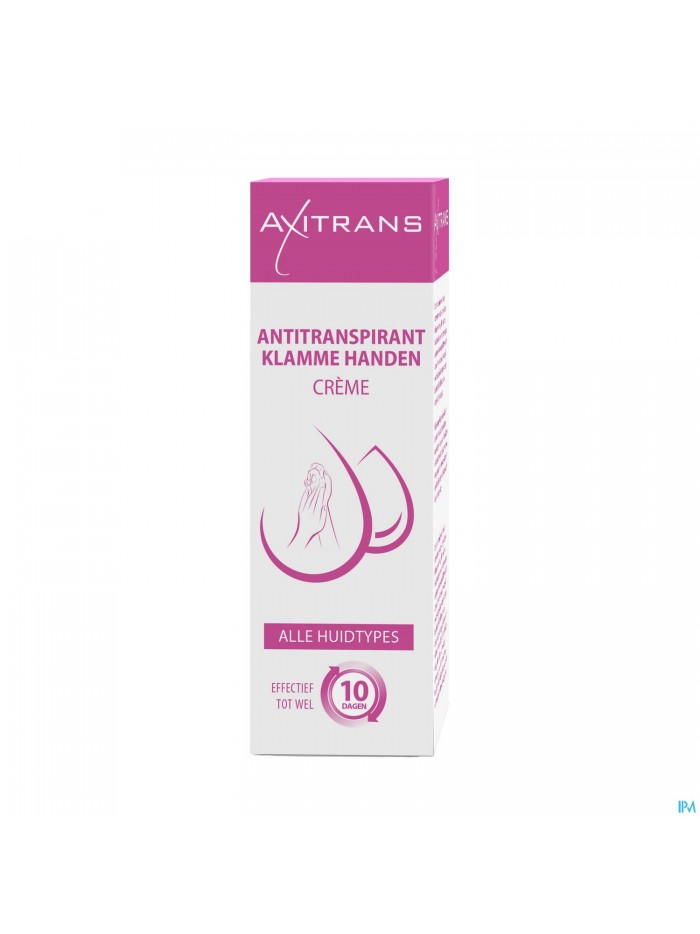 Axitrans Mains Moites Creme Tube 50ml