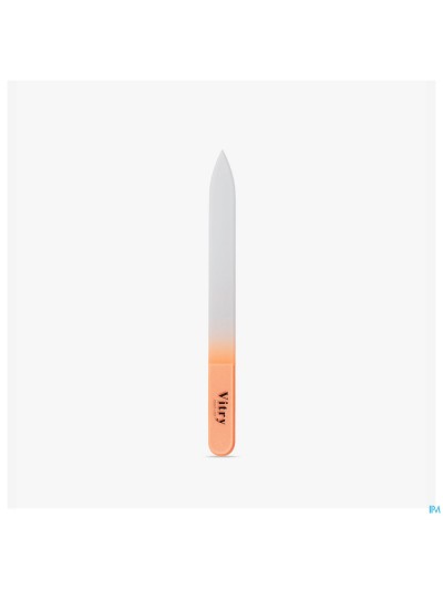 Vitry Glasvijl Heft In Fluo Oranje