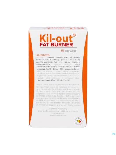 Kil Out Fat Burner Caps 45