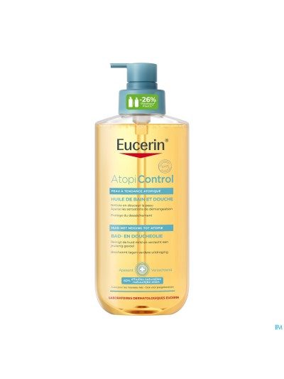Eucerin Atopicontrol Bad/douche Olie Pomp 400ml