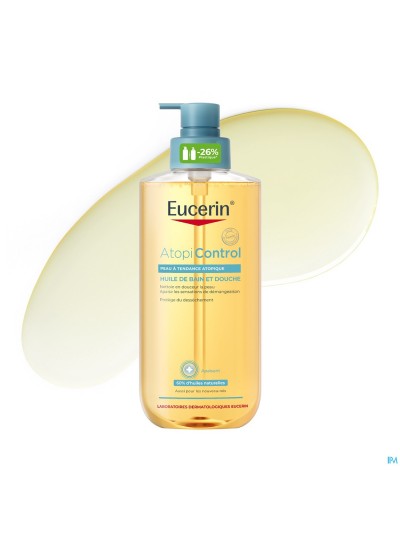 Eucerin Atopicontrol Huile Bain/douche Pompe 400ml