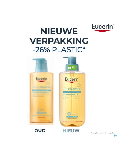 Eucerin Atopicontrol Bad/douche Olie Pomp 400ml