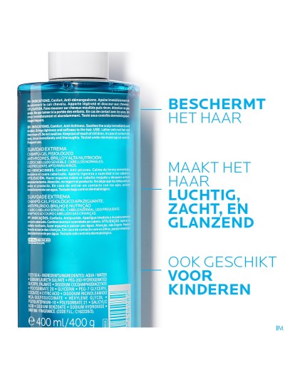 Lrp Kerium Doux Extreme Shampoo 400ml Nf