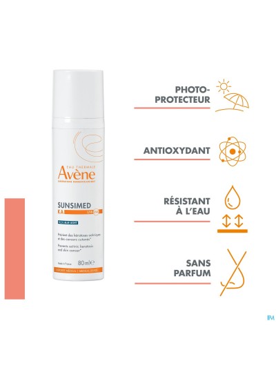 Avene Sol Sunsimed Ka Creme Spf50+ 80ml Nf