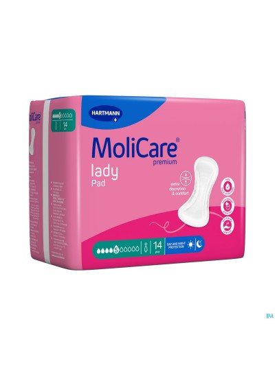 Molicare Premium Lady Pad 5 Drops 43x16cm 14 Nf