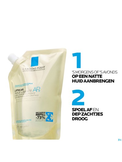 Lrp Lipikar Huile Lavante Ap+ Refill Pouch 400ml
