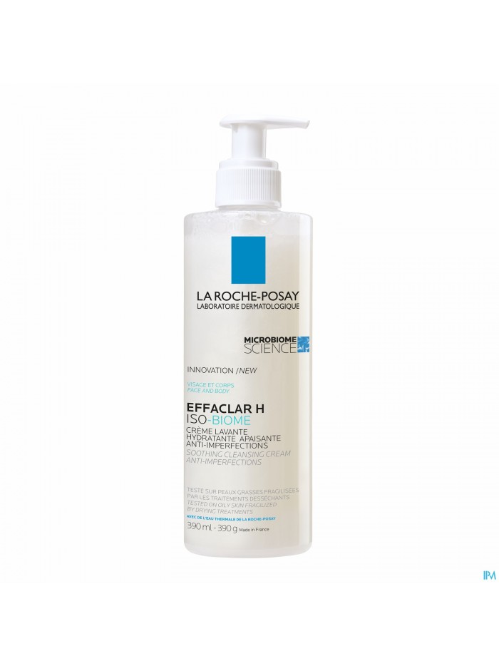 Lrp Effaclar H Creme Lavante Isobiome 390ml