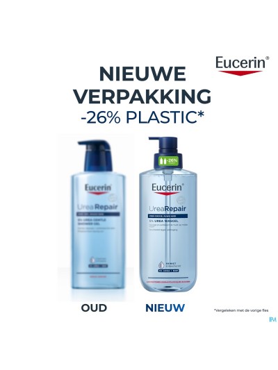 Eucerin Urearepair Wasgel 5% Urea Pomp 400ml