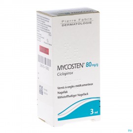 Mycosten 80mg/g Medische Nagellak Fl 1 3ml