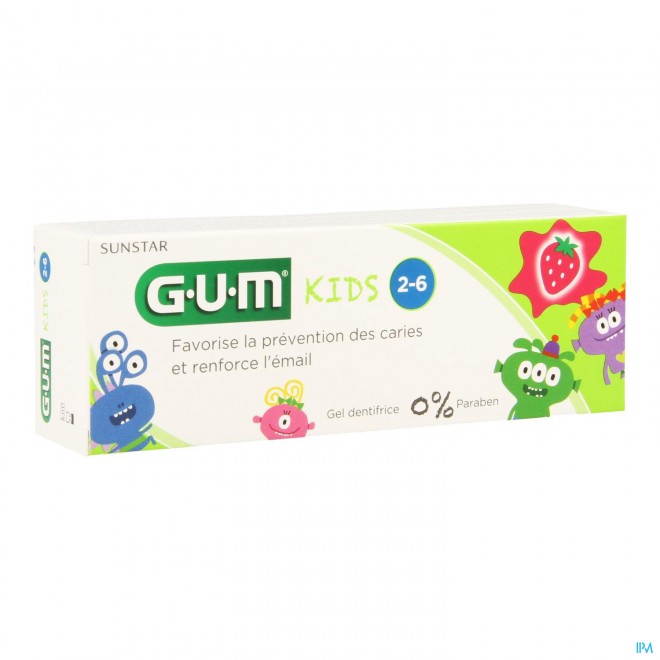 Gum Kids Dentifrice 50ml 3000
