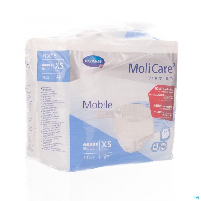 Molicare Premium Mobile 6 Drops Xs 14 9158404