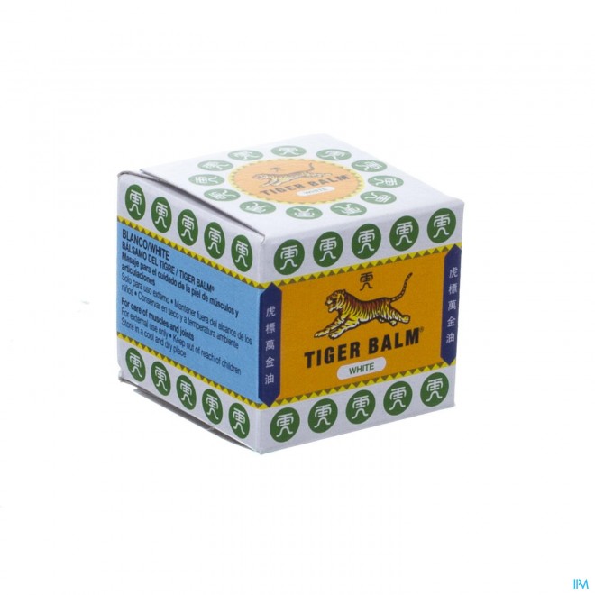Tijger Balsem Wit 19g