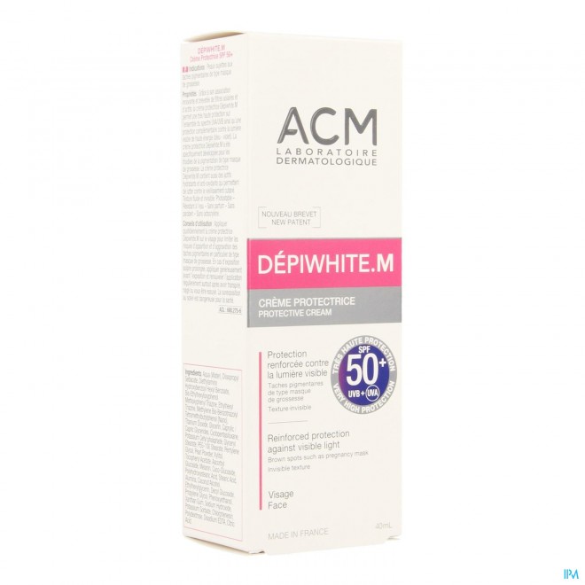 Depiwhite M Ecran Solaire Creme Fl Pompe 50ml