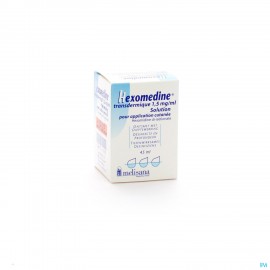 Hexomedine Sol 45ml Transcut