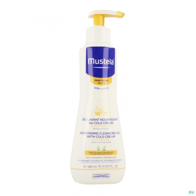 Mustela Ps Wasgel Voedend Cold Cream 300ml