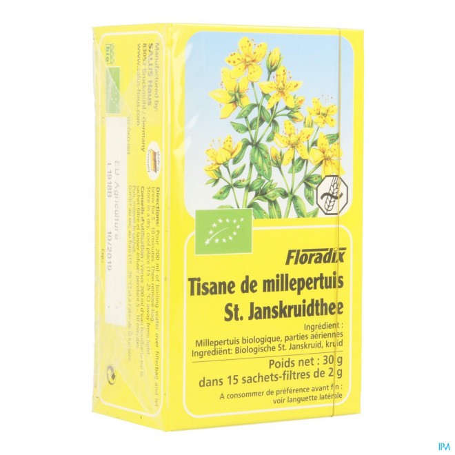 Salus Tisane Sint Janskruid Bio Builtje 15