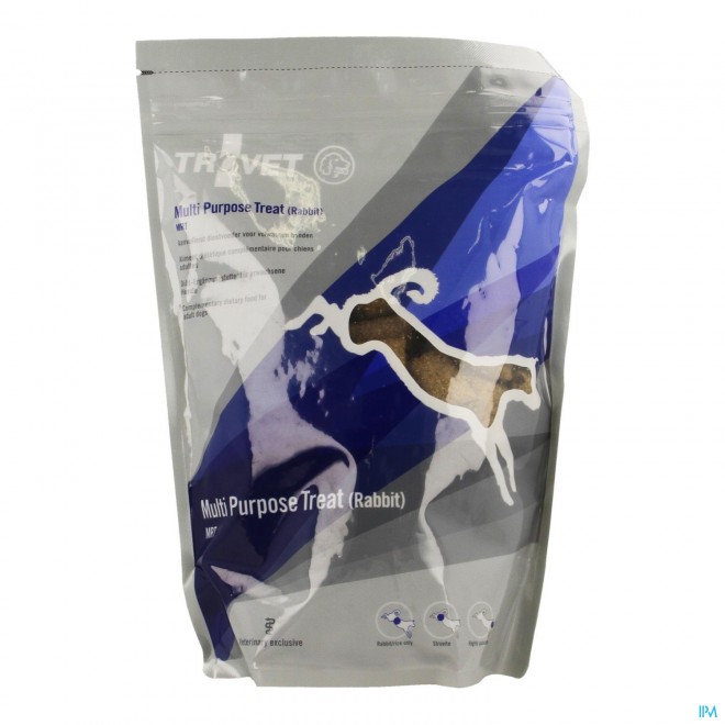 Trovet Multi Purpose Treat Rabbit Mrt Zakje 400g