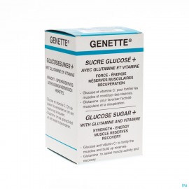 Genette Glucose Suiker + Glutamine + Vit.pdr 380g