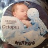 Lapidou Octopus Doudou Corail Rose Pale Otc Sol